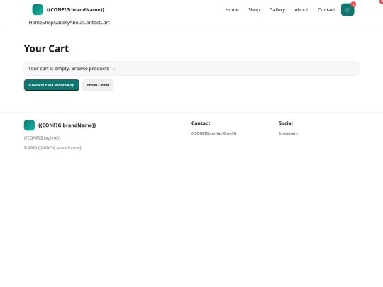 cart screenshot