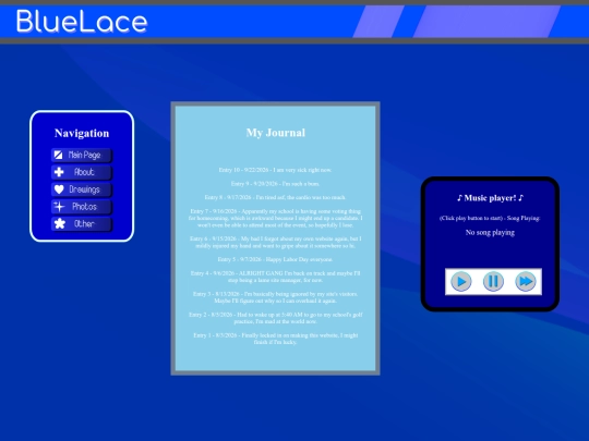 Journal screenshot