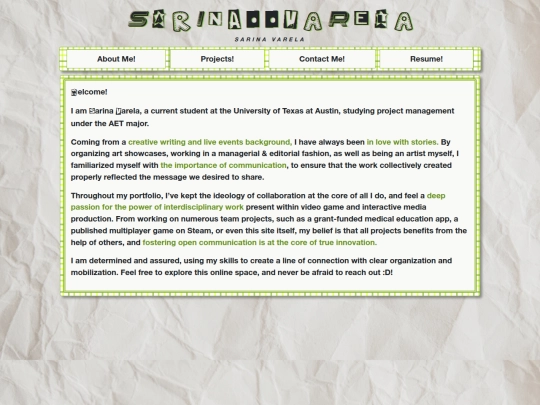 portfolio/school_about screenshot