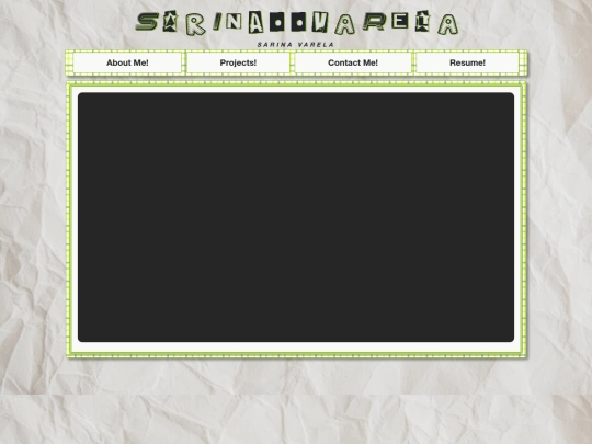 resume screenshot