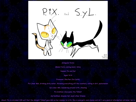 ocs/pixandsyl screenshot