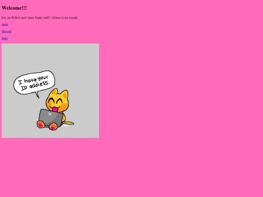 my website screenshot