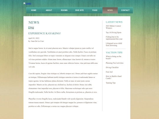 news screenshot