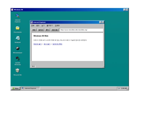 window98 screenshot