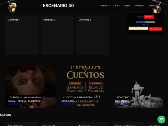 página principal/escenario40 screenshot