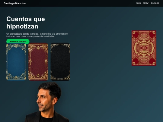 página principal/santiagomancioni screenshot