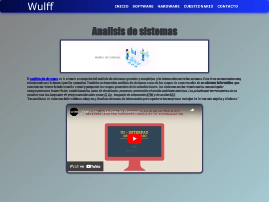 HTMLfinal screenshot