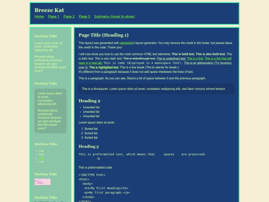 index screenshot