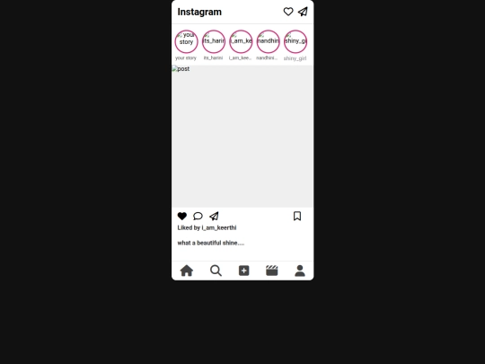 instagram screenshot