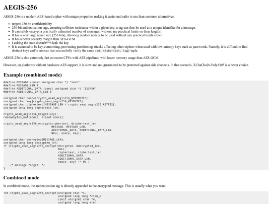 archive/libsodium-doc/secret-key_cryptography/aegis/aegis-256 screenshot