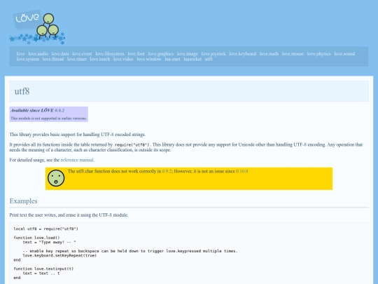 archive/love2d/wiki/utf8 screenshot