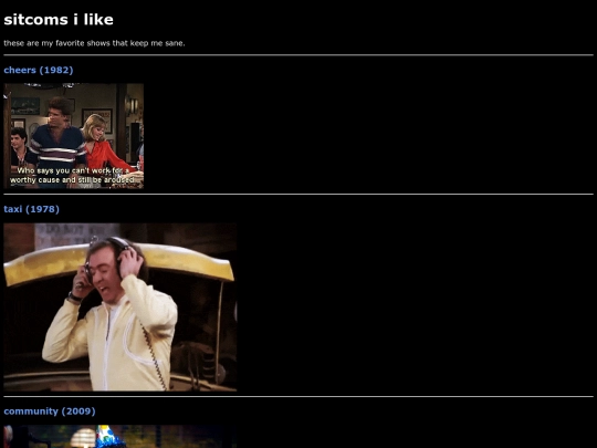 sitcoms screenshot