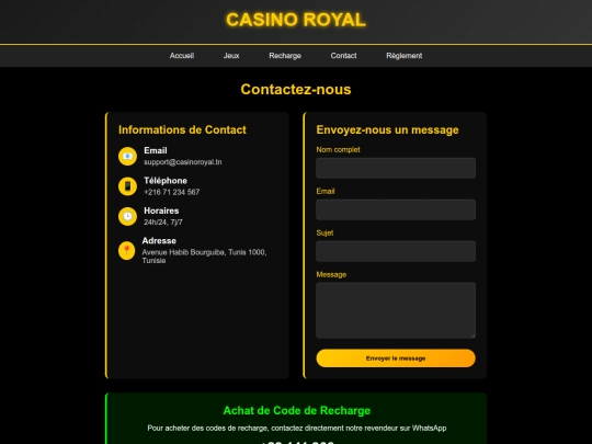 Contact screenshot