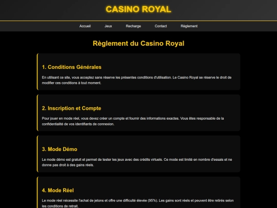 Rglement screenshot