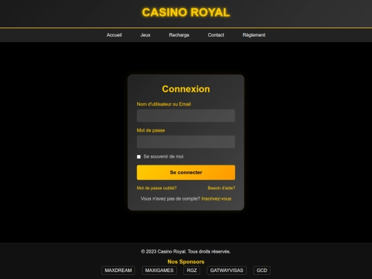 connexion screenshot