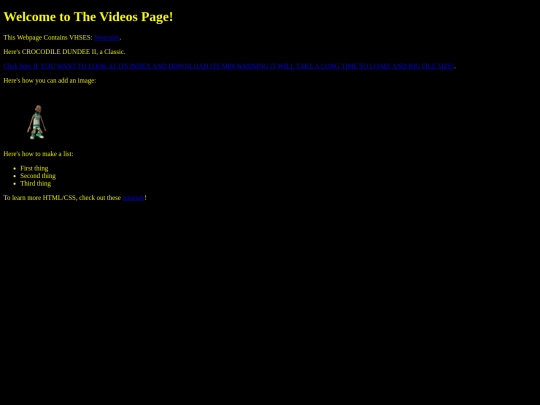 Videos screenshot