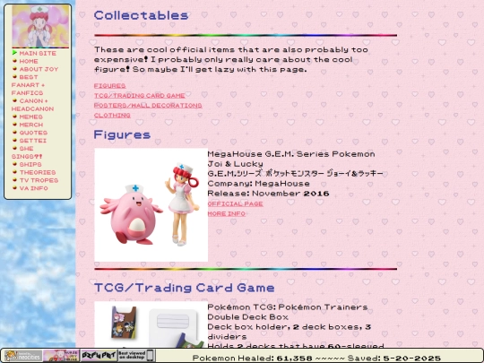 nursejoyshrine/merch screenshot