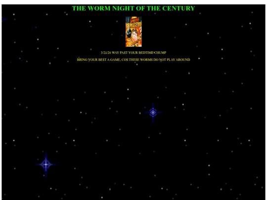 WORMNIGHT screenshot
