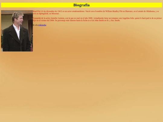 biografia screenshot