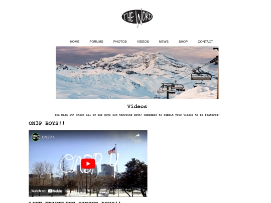 videos screenshot
