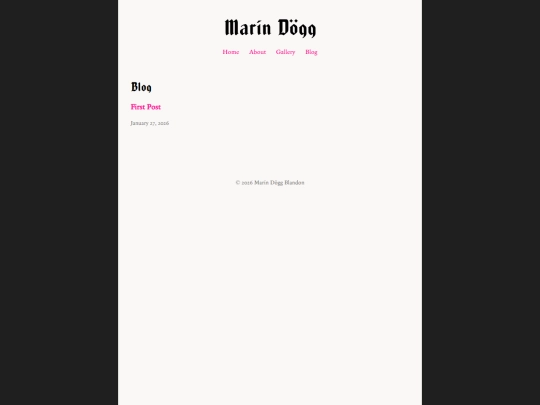 blog screenshot