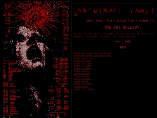 main/art_gallery screenshot