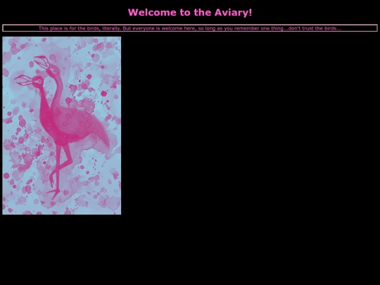aviary screenshot