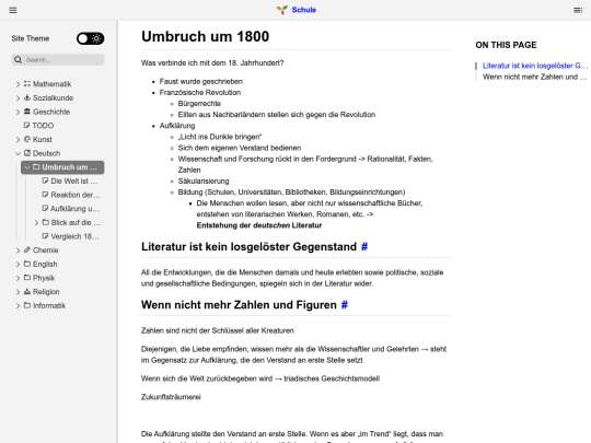 Deutsch/Umbruch um 1800 screenshot