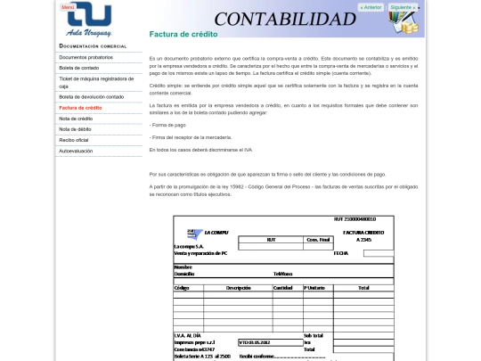 Contabilidad/factura_de_crdito screenshot
