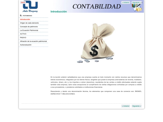 Contabilidad/introduccin screenshot