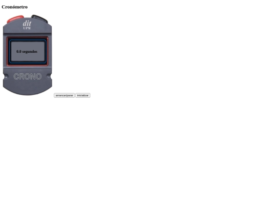 Cronometro screenshot