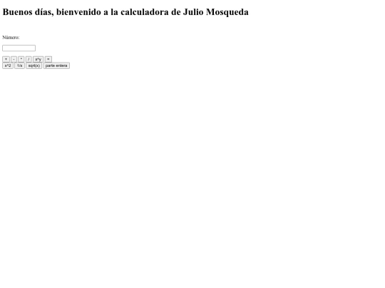 calculadora screenshot