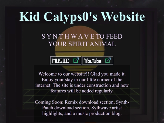 Kid%20Calyps0%20Homepage%201.2 screenshot