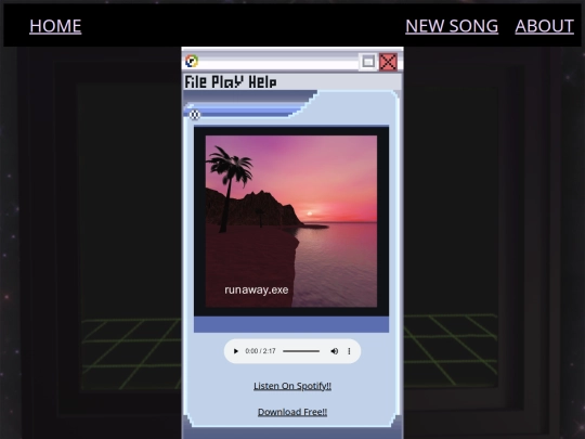 newsong screenshot