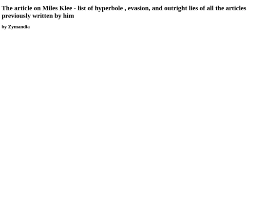 milesLies screenshot