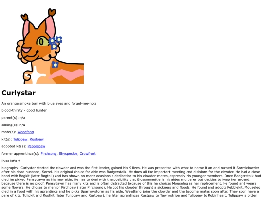 Curlystar screenshot