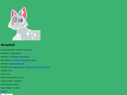 Graytail screenshot