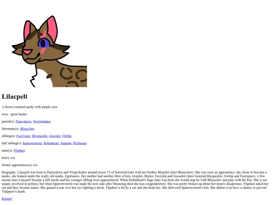 Lilacpelt screenshot