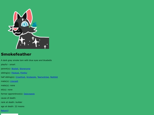 Smokefeather screenshot