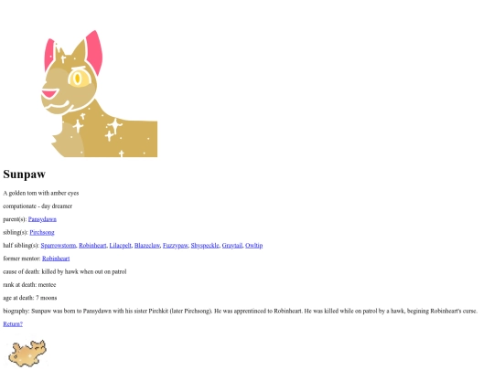 Sunpaw screenshot