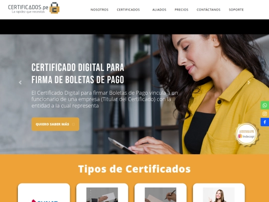 certificados/index_actu screenshot