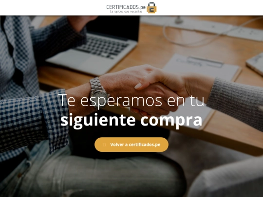 certificados/logout screenshot