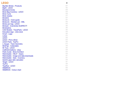 bookmarks/LinkPages-40 screenshot