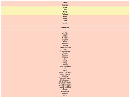 bookmarks/MWlinkContents screenshot