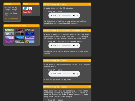 blog screenshot