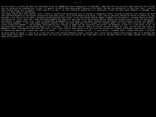 0/frame/aboutme screenshot