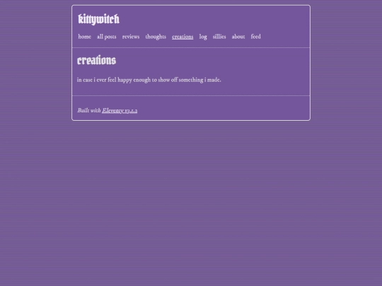 creations screenshot