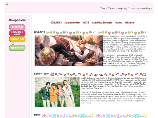 oldinterests screenshot