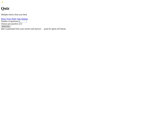 quiz screenshot