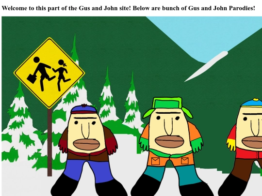 GusAndJohnParodies screenshot